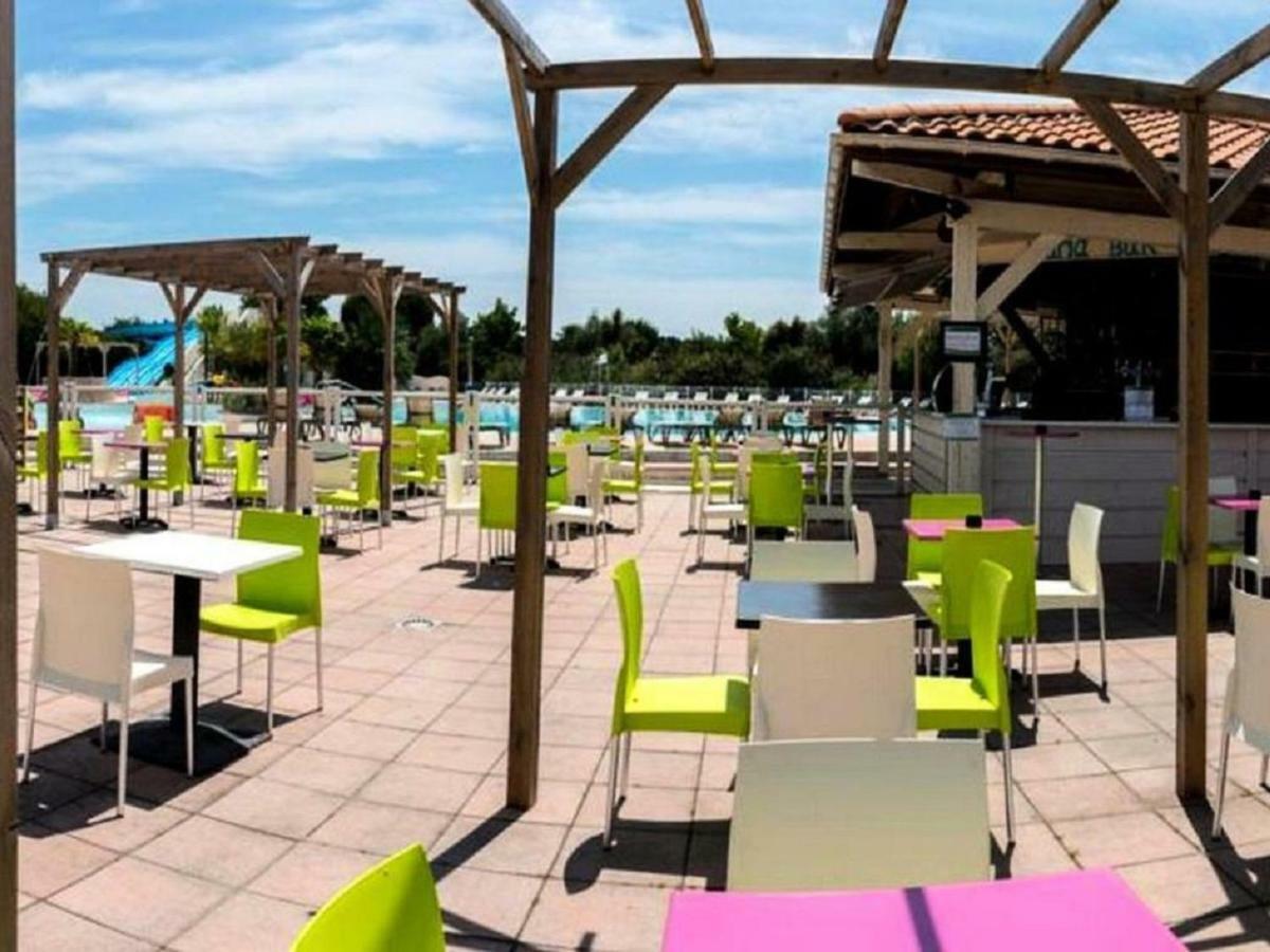 Mobile Home Ht De Gamme Climatise Dans Le Camping **** De La Reserve Gastes Εξωτερικό φωτογραφία
